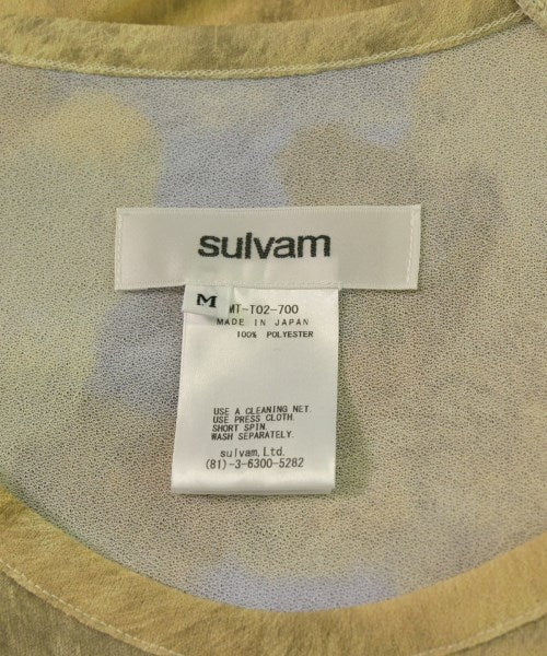 sulvam เสื้อยืด/เสื้อท็อปส์