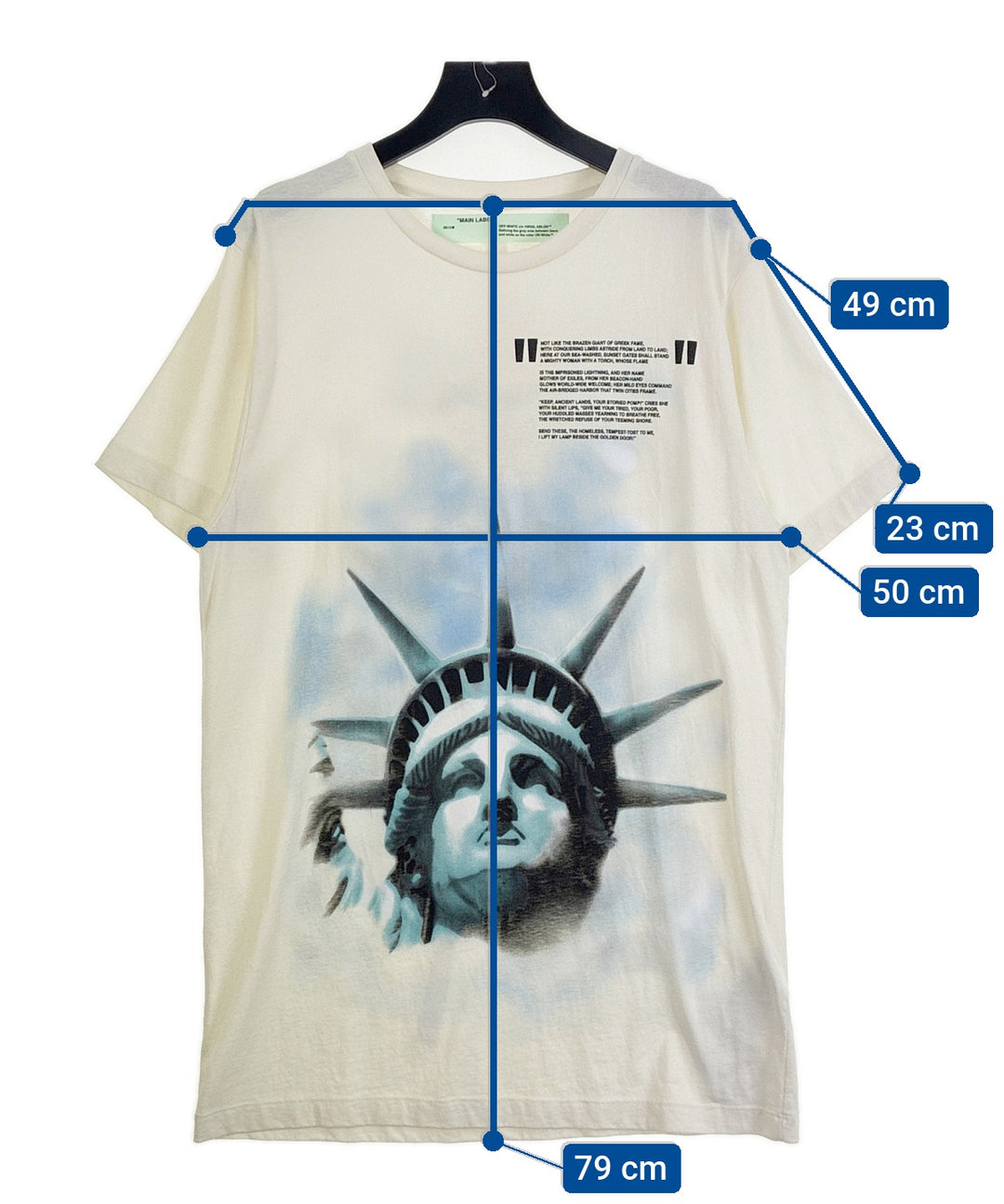 OFF-WHITE เสื้อยืด/เสื้อท็อปส์