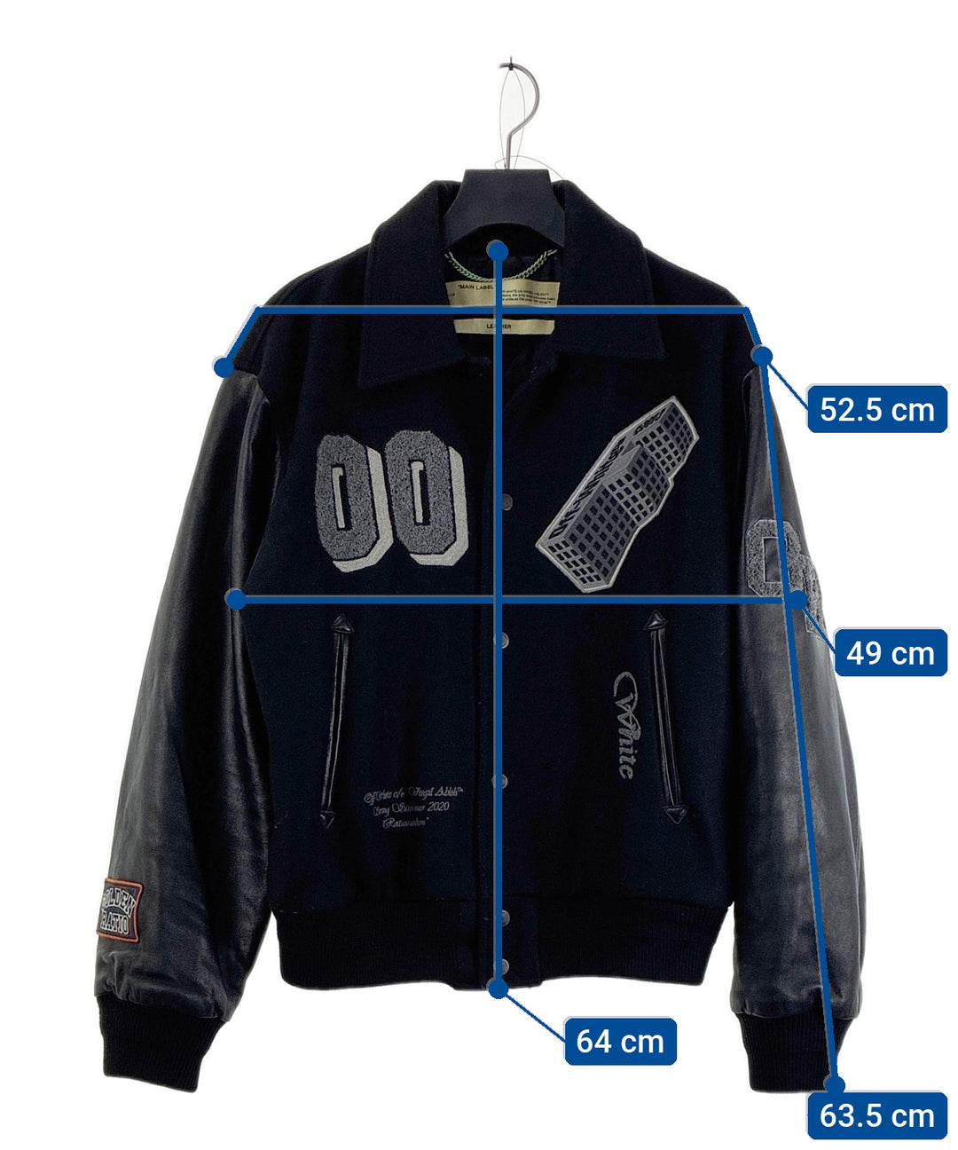 OFF-WHITE แจ็คเก็ตสนามกีฬา