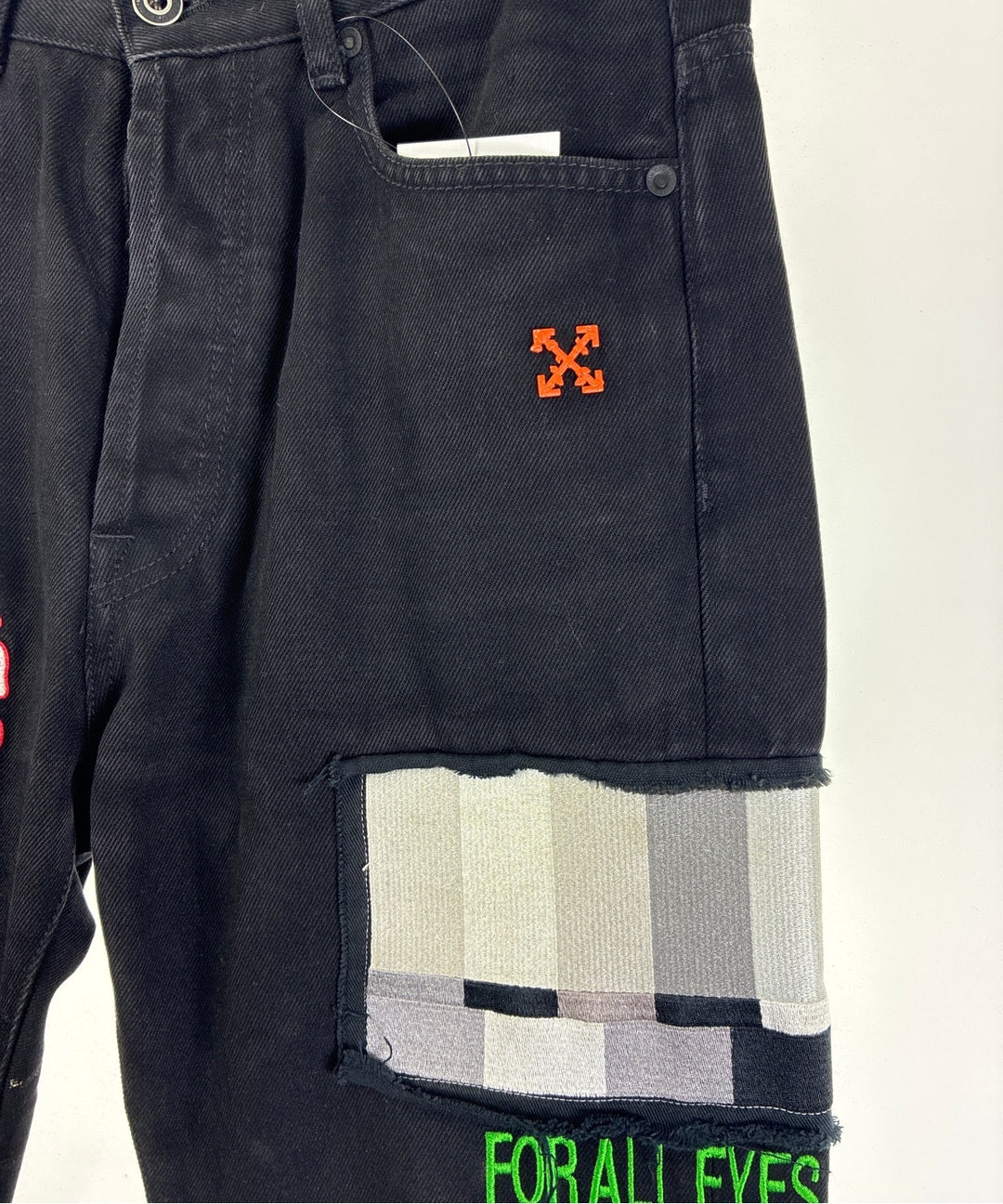OFF-WHITE ยีนส์