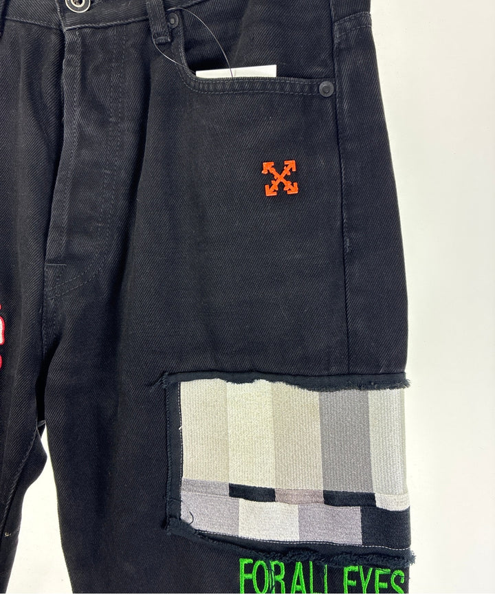 OFF-WHITE ยีนส์