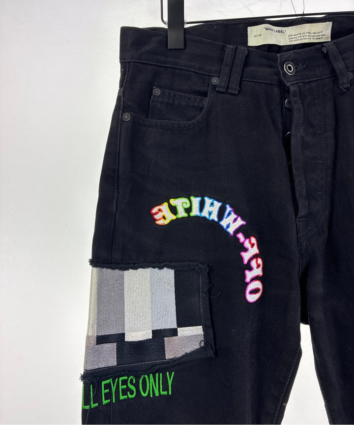 OFF-WHITE ยีนส์