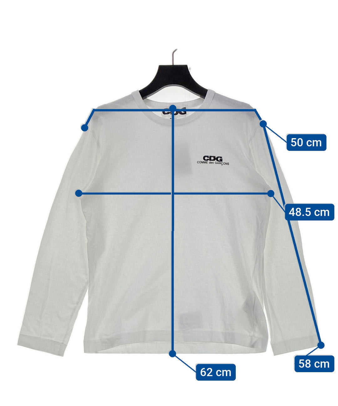 CDG เสื้อยืด/เสื้อท็อปส์