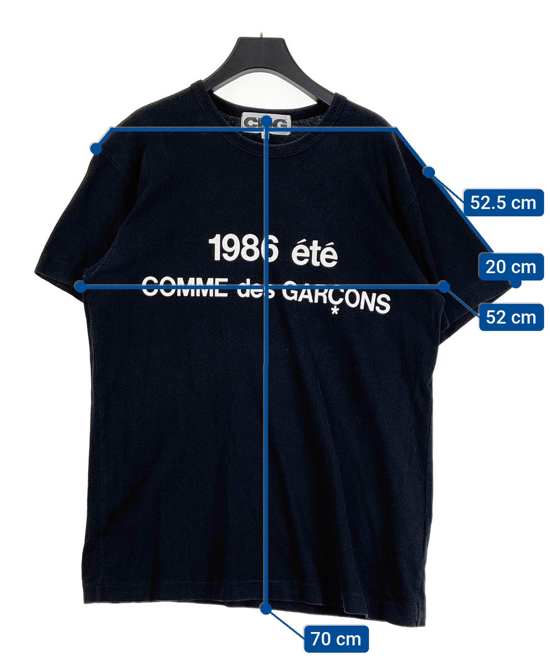 CDG เสื้อยืด/เสื้อท็อปส์