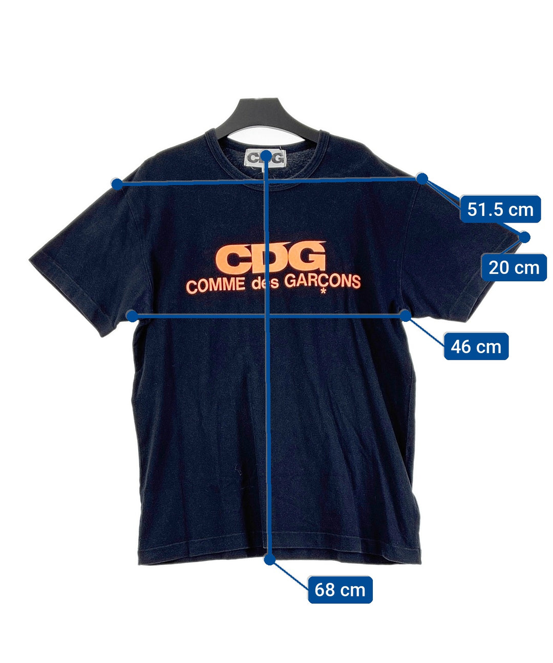 CDG เสื้อยืด/เสื้อท็อปส์