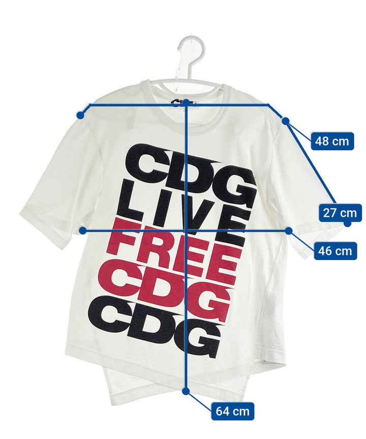 CDG เสื้อยืด/เสื้อท็อปส์