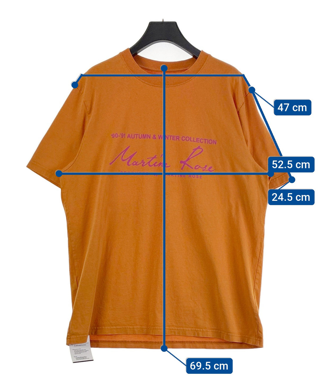 Martine Rose เสื้อยืด/เสื้อท็อปส์