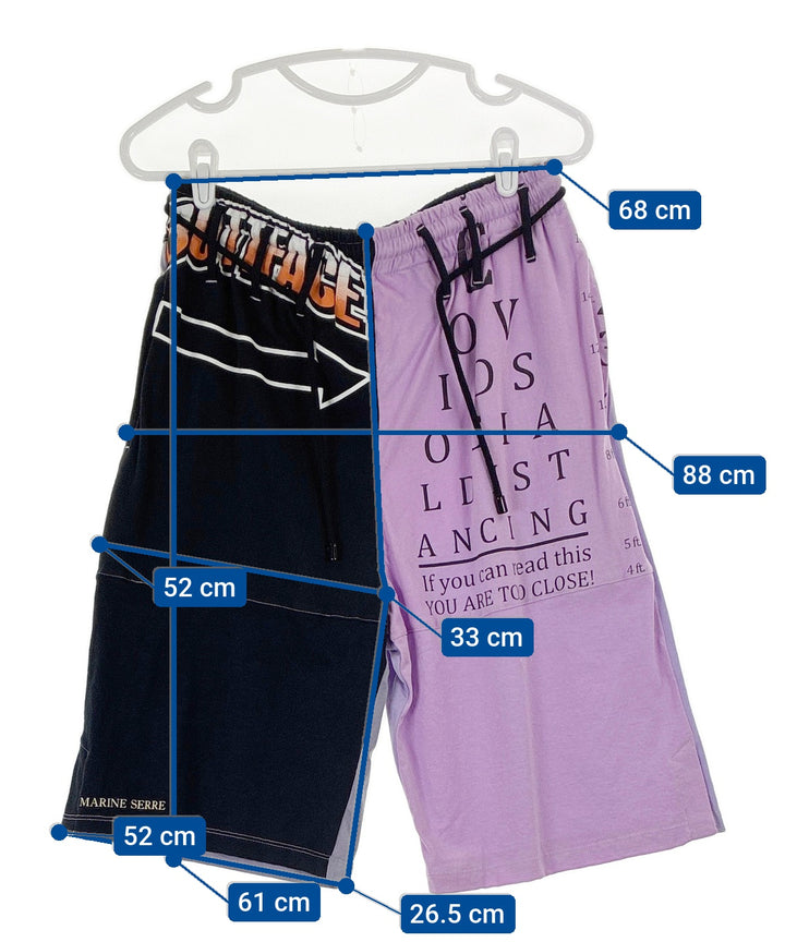 MARINE SERRE กางเกงขาสั้น