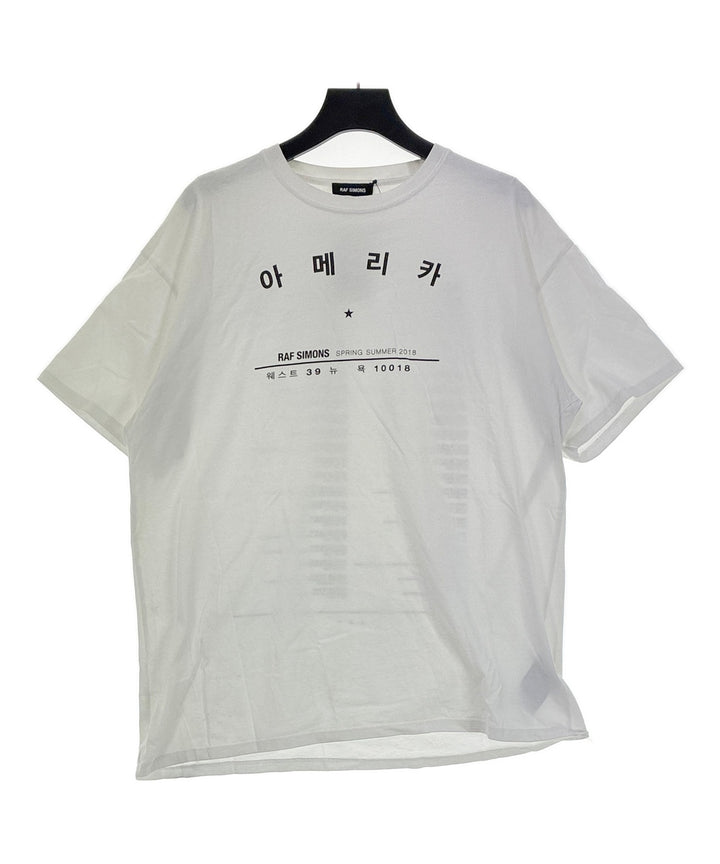 RAF SIMONS เสื้อยืด/เสื้อท็อปส์