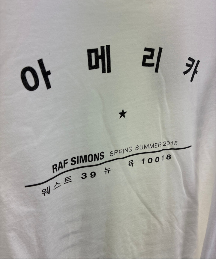 RAF SIMONS เสื้อยืด/เสื้อท็อปส์