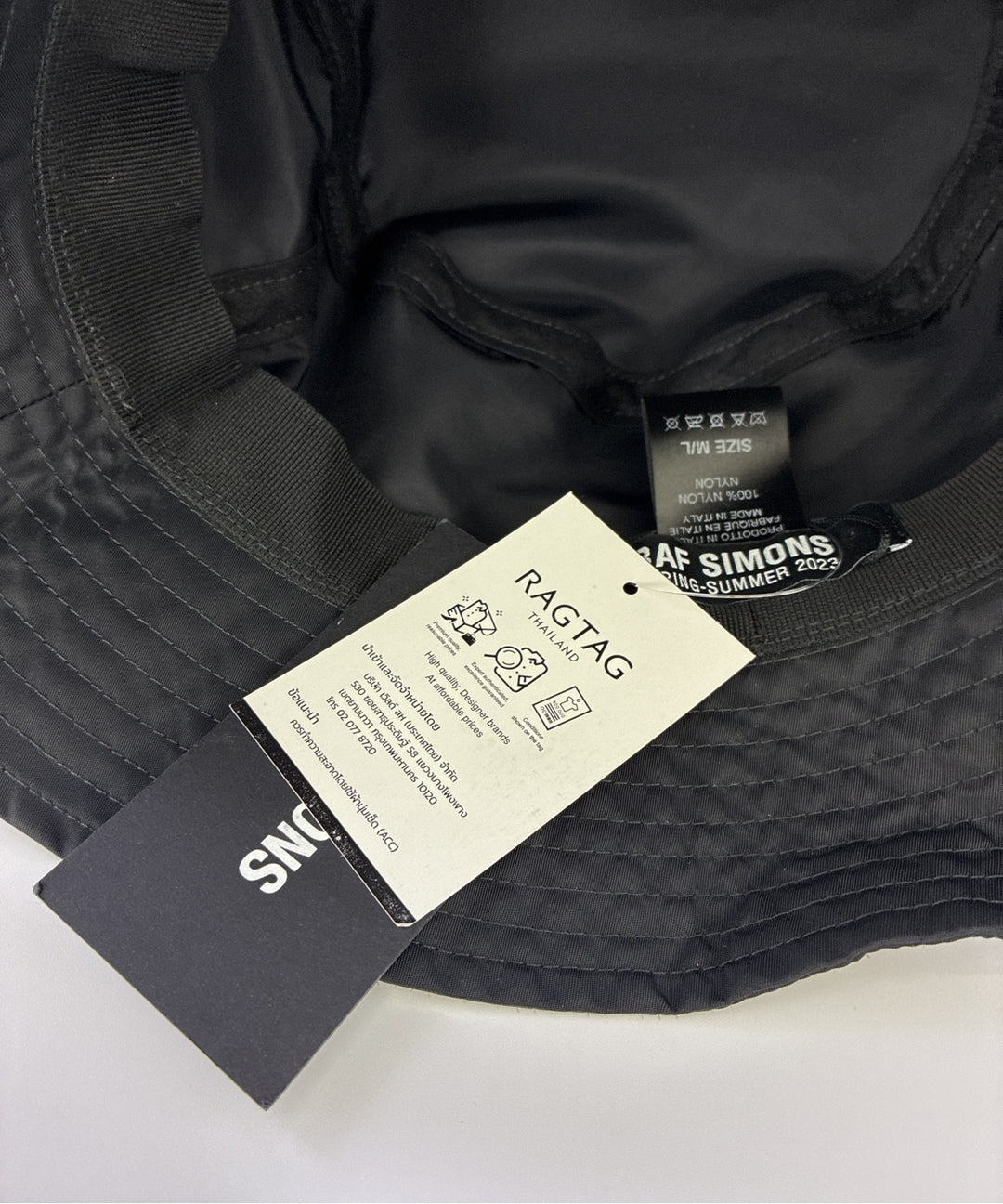 RAF SIMONS หมวกแก๊ป