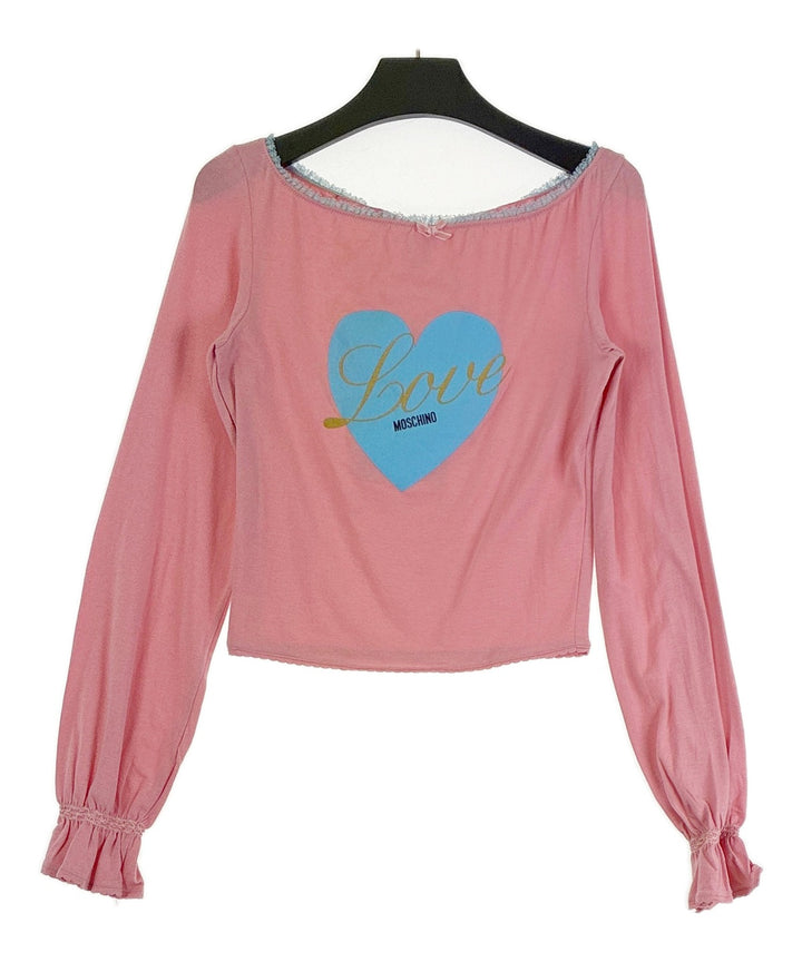 MOSCHINO เสื้อยืด/เสื้อท็อปส์
