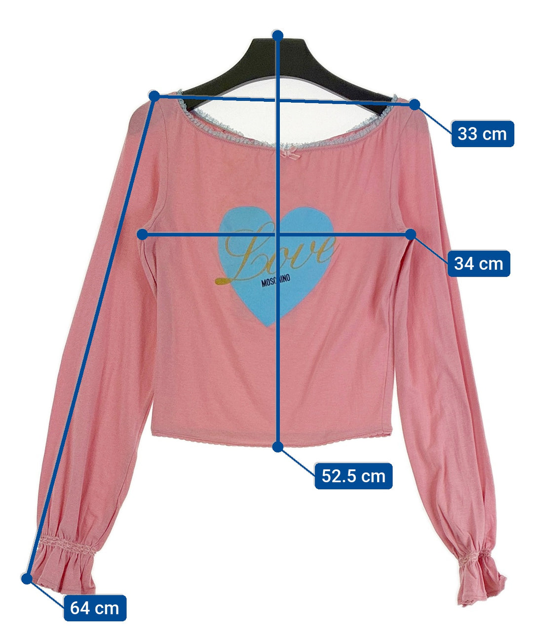 MOSCHINO เสื้อยืด/เสื้อท็อปส์