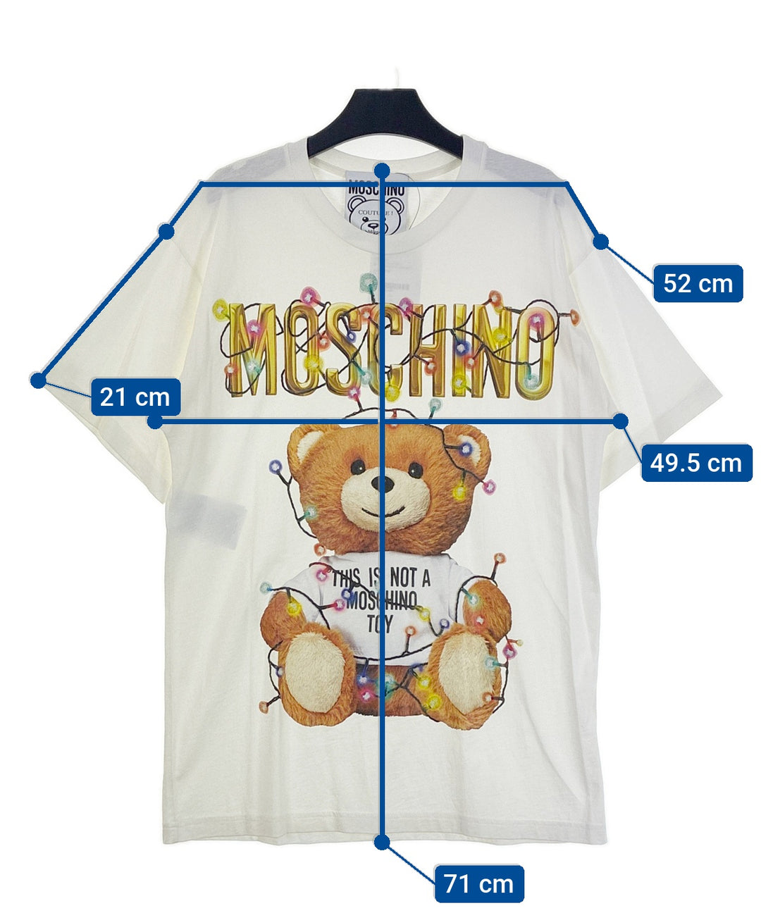 MOSCHINO เสื้อยืด/เสื้อท็อปส์