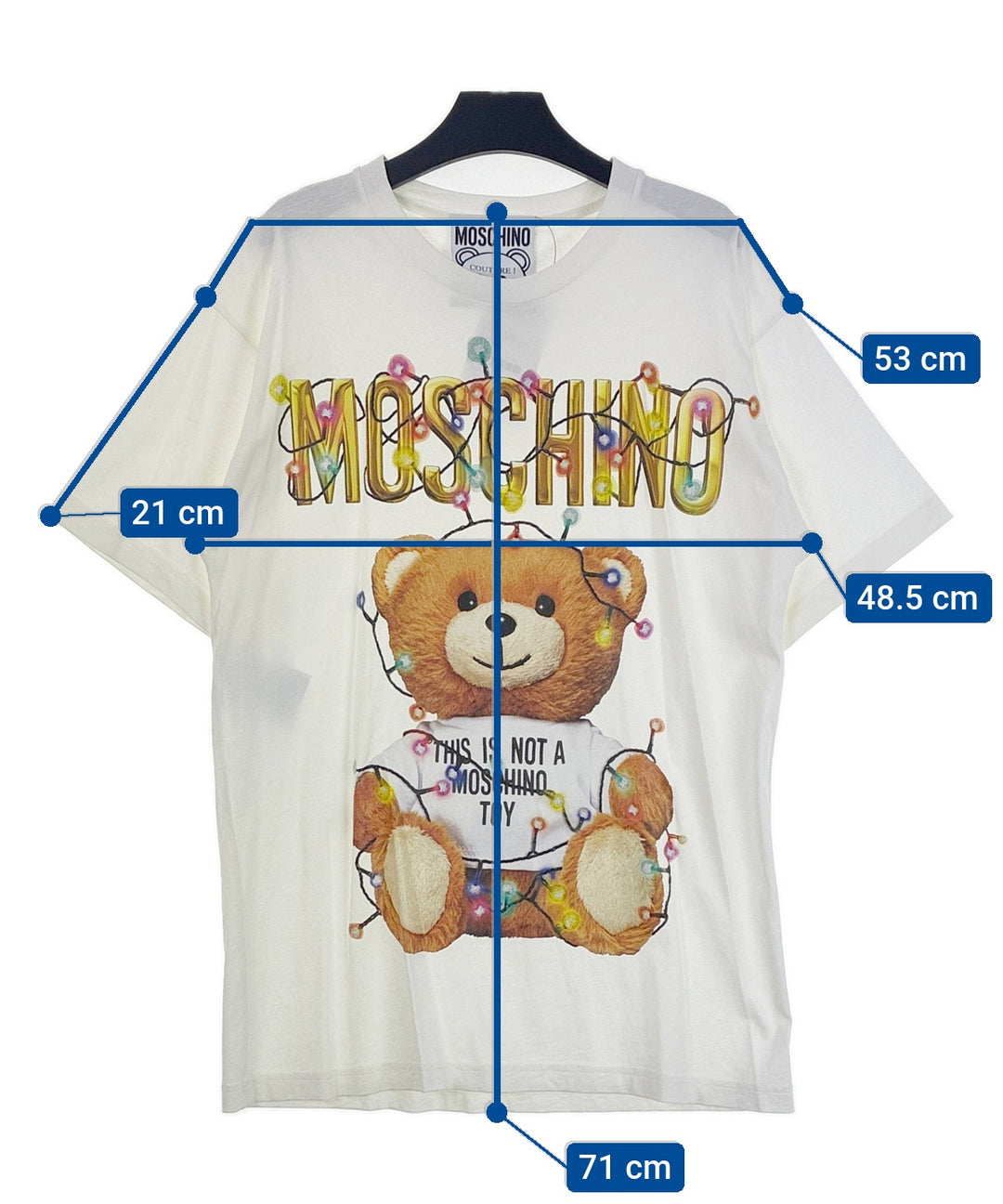 MOSCHINO เสื้อยืด/เสื้อท็อปส์