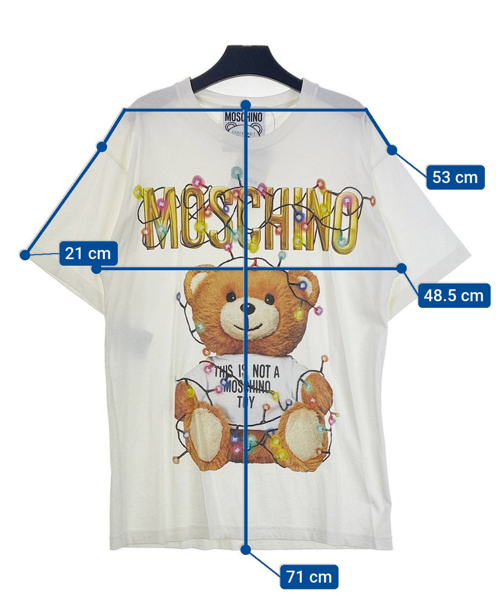 MOSCHINO เสื้อยืด/เสื้อท็อปส์