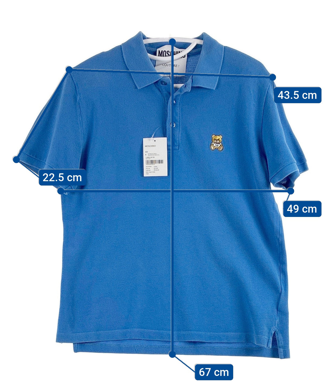 MOSCHINO เสื้อโปโล