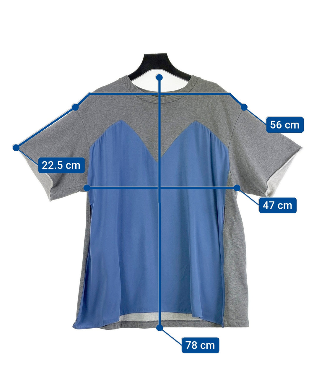 MM6 เสื้อยืด/เสื้อท็อปส์