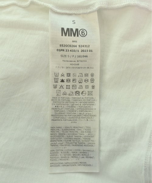MM6 เสื้อยืด/เสื้อท็อปส์