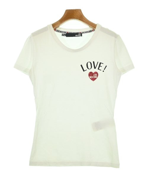 LOVE MOSCHINO เสื้อยืด/เสื้อท็อปส์