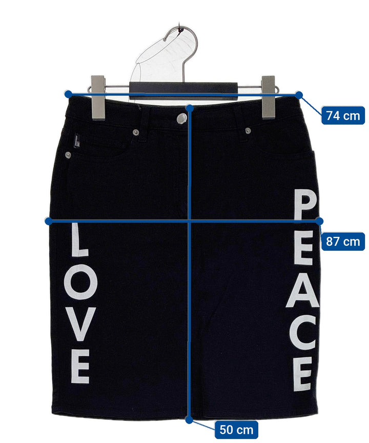 LOVE MOSCHINO กระโปรงยาวถึงเข่า