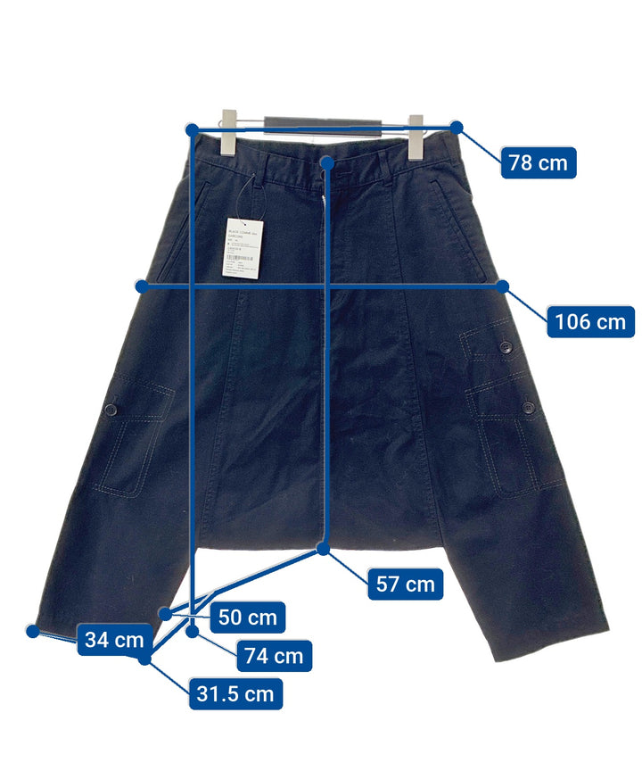 BLACK COMME des GARCONS กางเกง 5 ส่วน