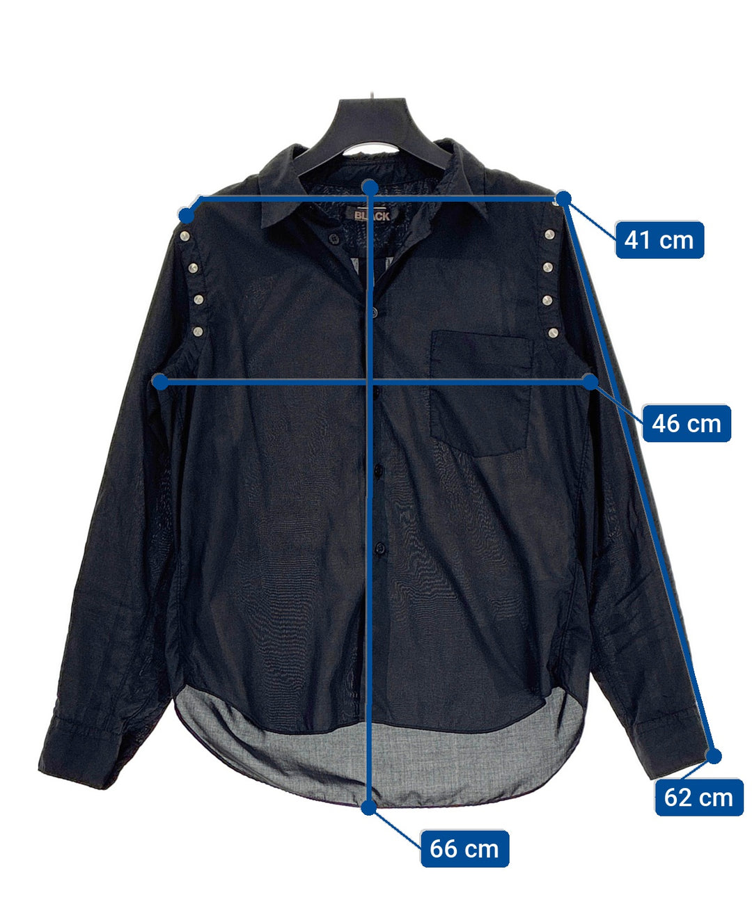 BLACK COMME des GARCONS เสื้อลำลอง