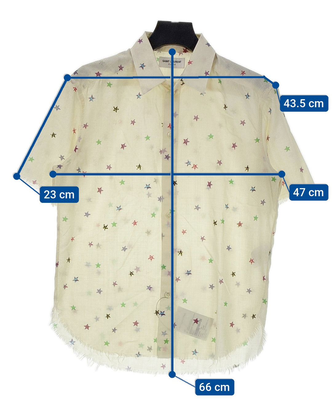 Saint Laurent Paris เสื้อลำลอง