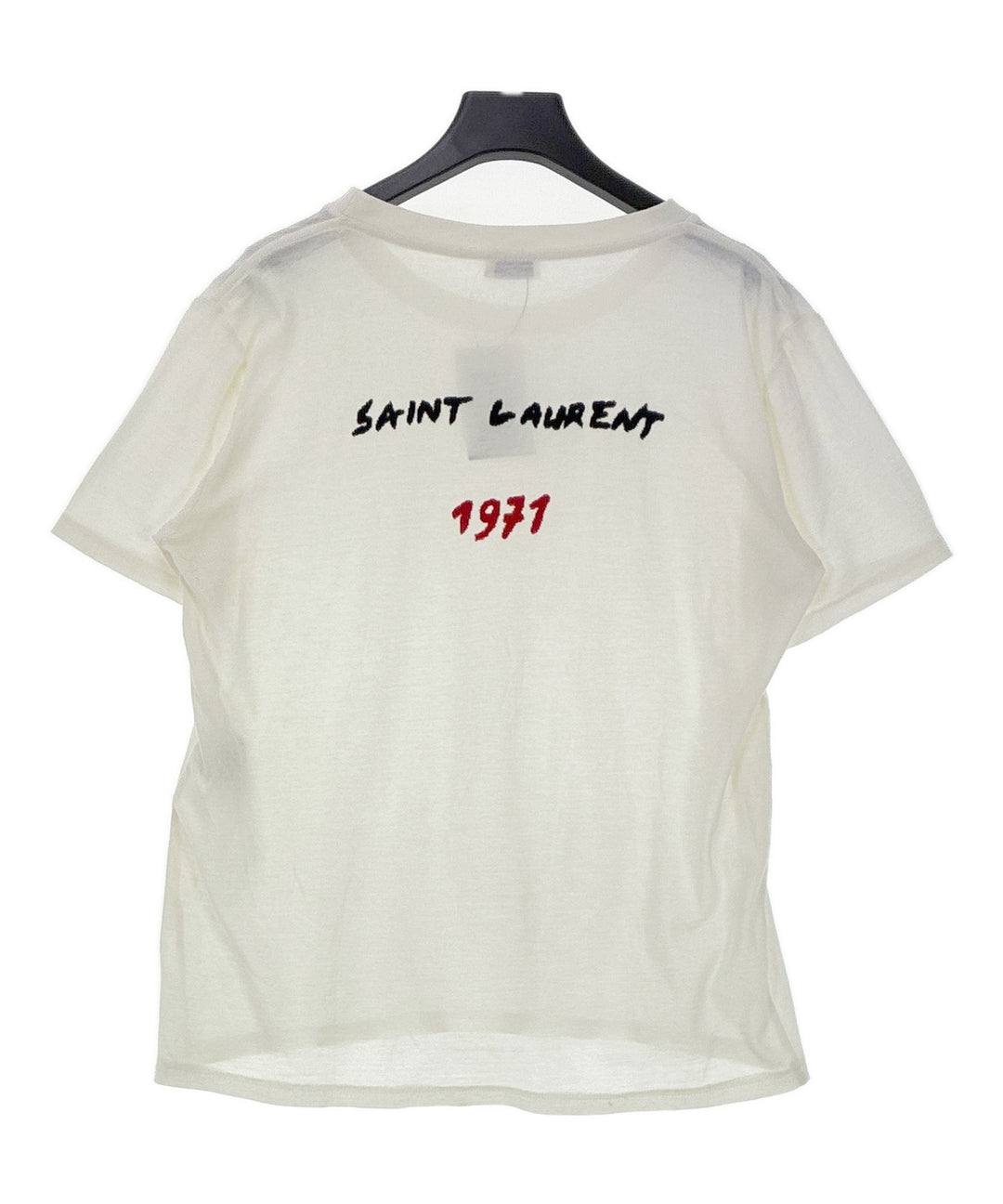 Saint Laurent Paris เสื้อยืด/เสื้อท็อปส์