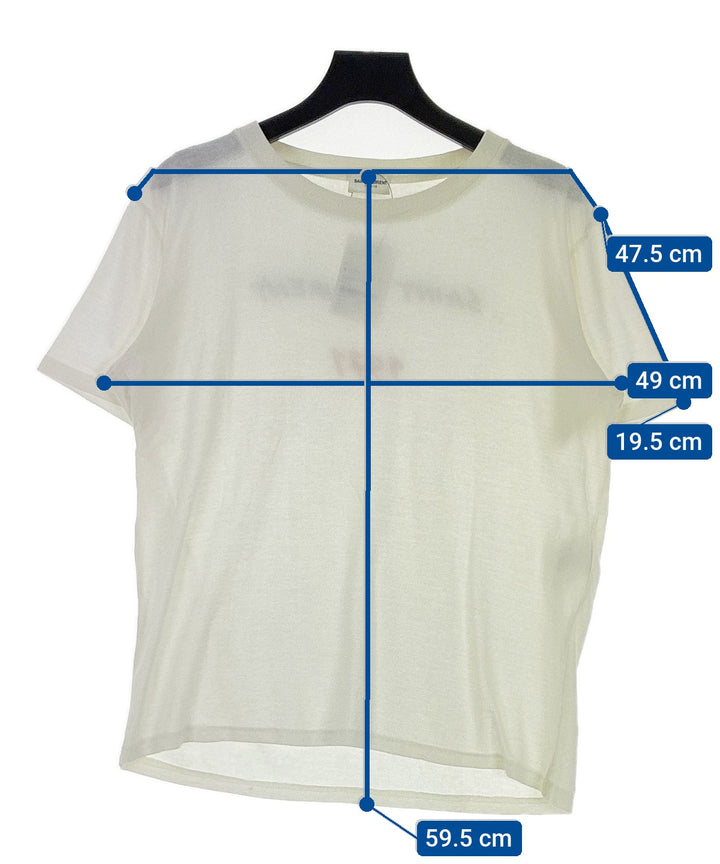 Saint Laurent Paris เสื้อยืด/เสื้อท็อปส์