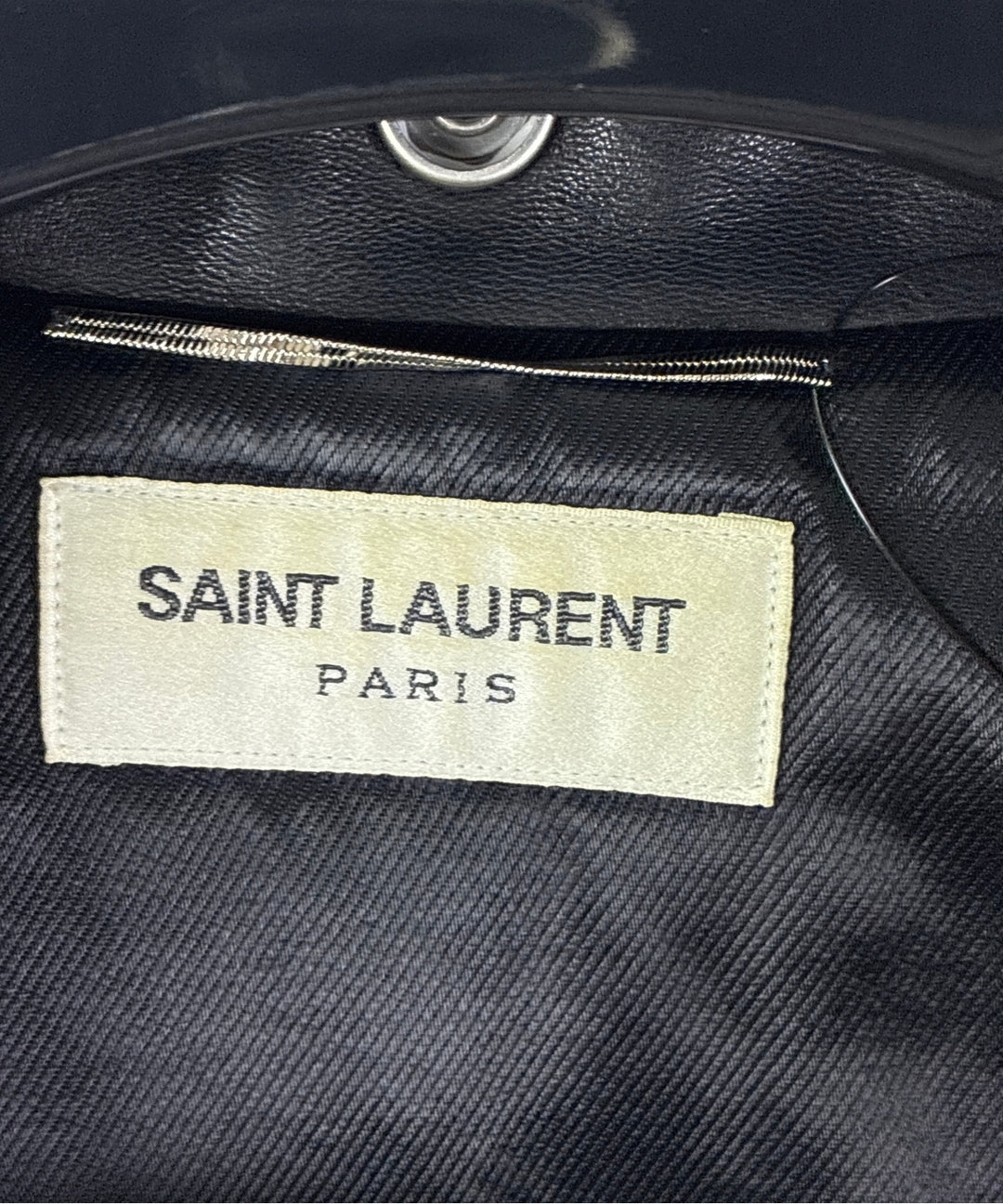Saint Laurent Paris แจ็คเก็ตไรเดอร์