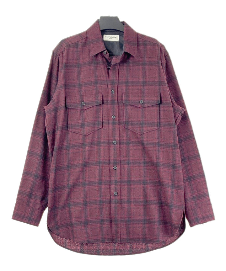 Saint Laurent Paris เสื้อลำลอง