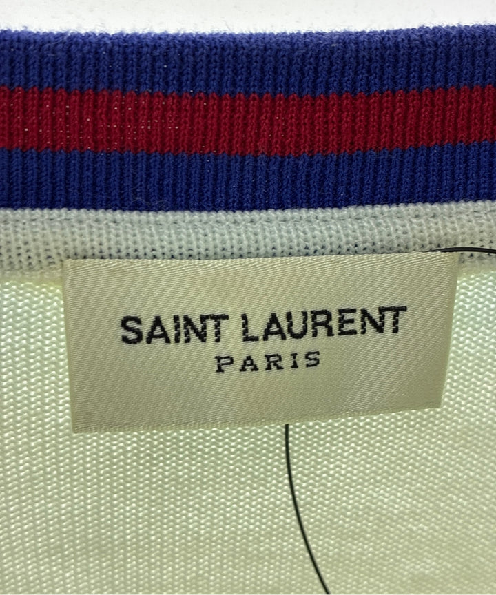 Saint Laurent Paris เสื้อยืด/เสื้อท็อปส์