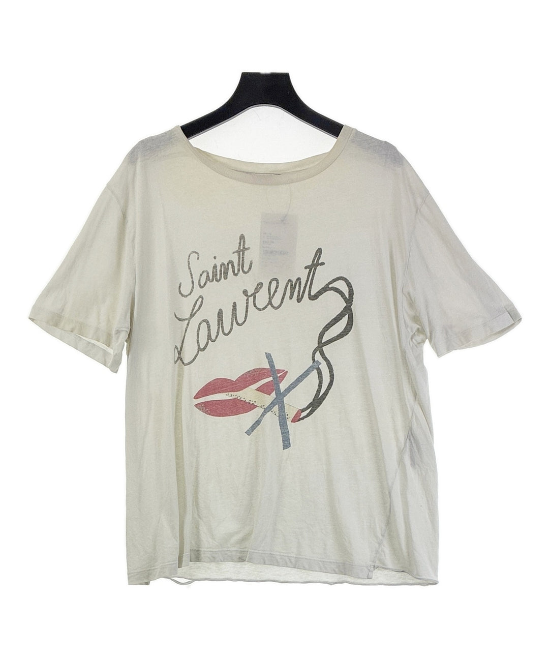 Saint Laurent Paris เสื้อยืด/เสื้อท็อปส์