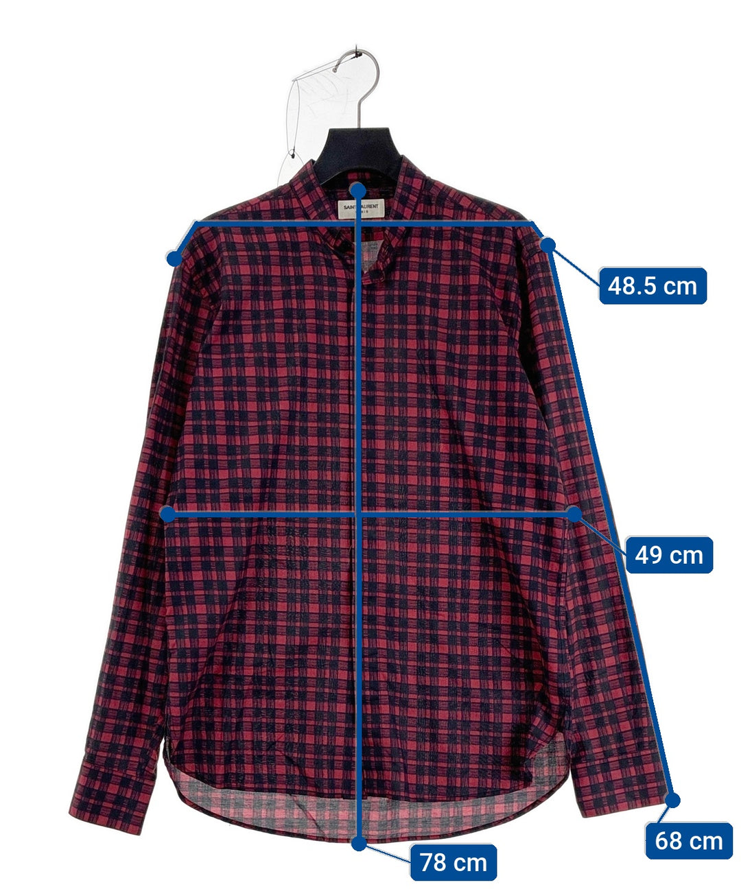 Saint Laurent Paris เสื้อลำลอง