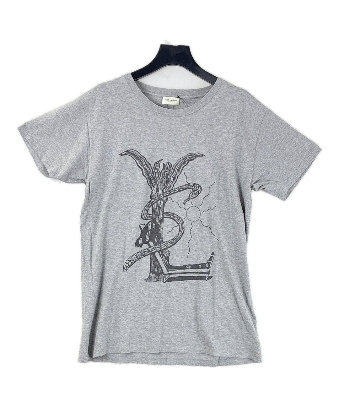 Saint Laurent Paris เสื้อยืด/เสื้อท็อปส์