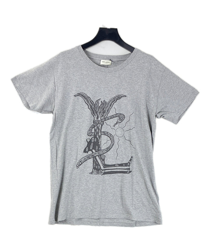 Saint Laurent Paris เสื้อยืด/เสื้อท็อปส์