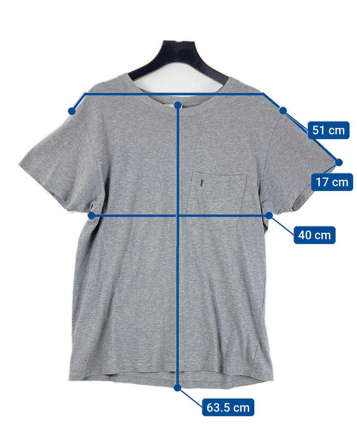 Saint Laurent Paris เสื้อยืด/เสื้อท็อปส์