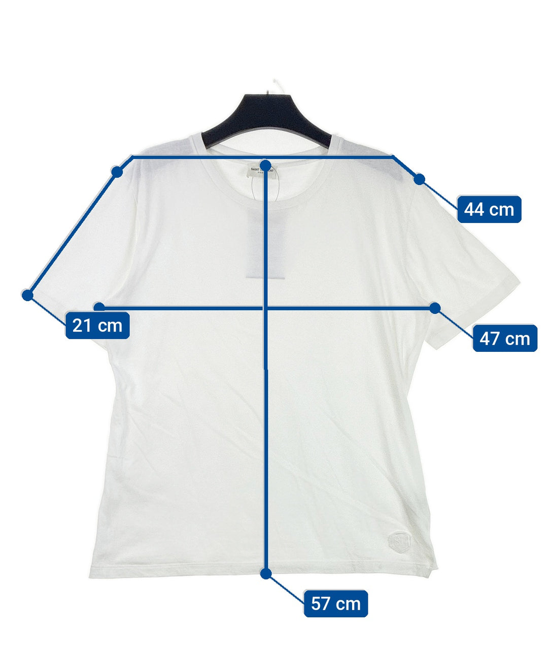 Saint Laurent Paris เสื้อยืด/เสื้อท็อปส์