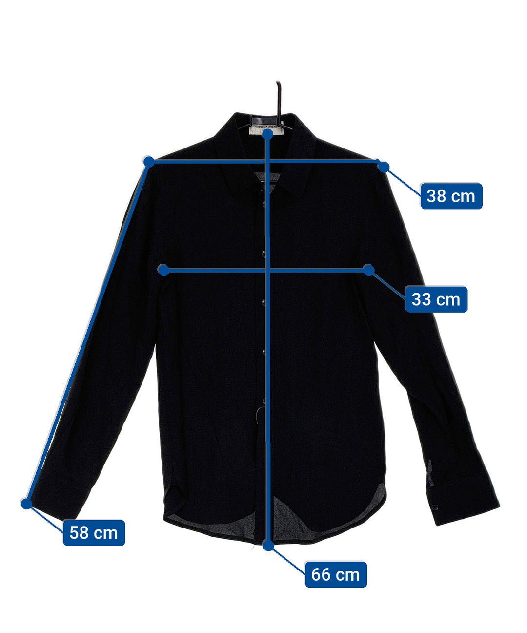 Saint Laurent Paris เสื้อเชิ้ต