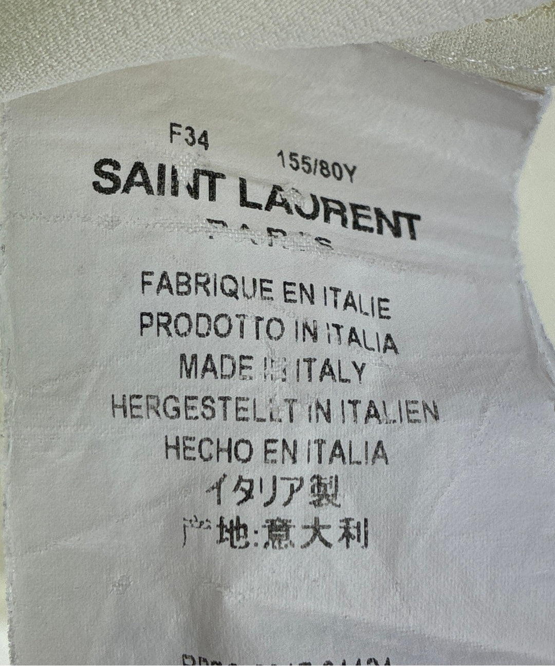 Saint Laurent Paris เสื้อเชิ้ต