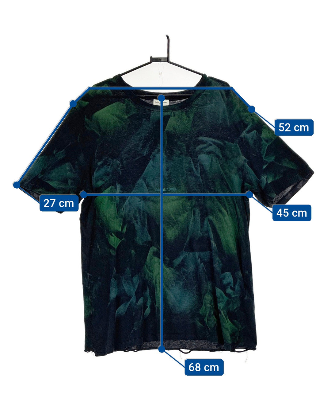Saint Laurent Paris เสื้อยืด/เสื้อท็อปส์