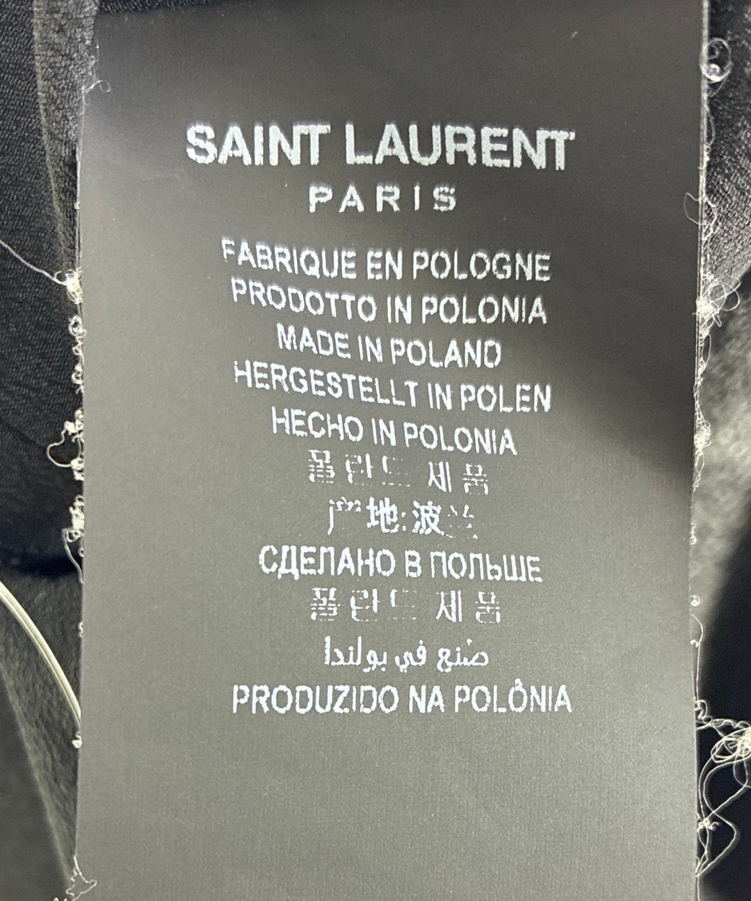 Saint Laurent Paris เสื้อเชิ้ต