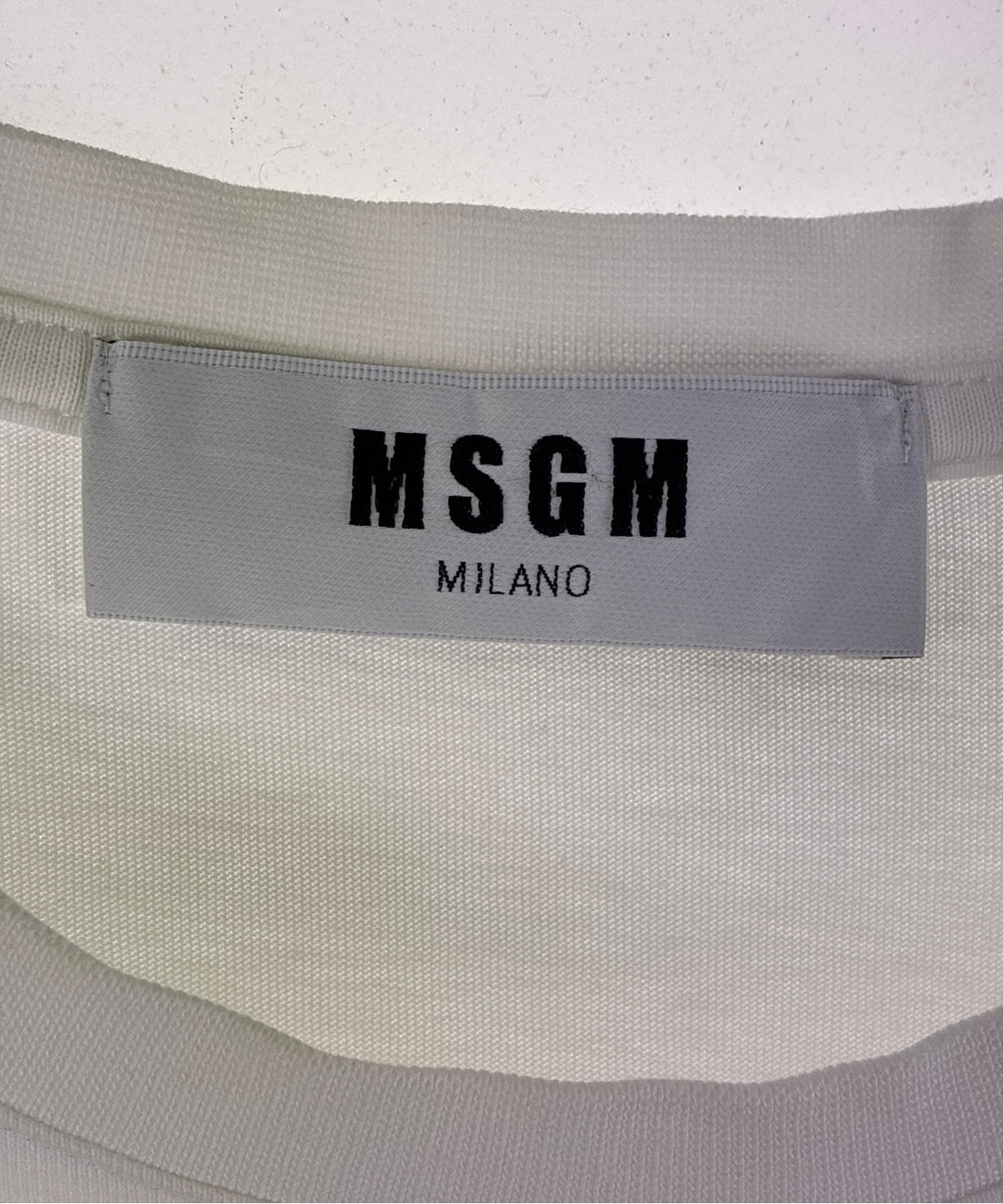 MSGM เสื้อยืด/เสื้อท็อปส์
