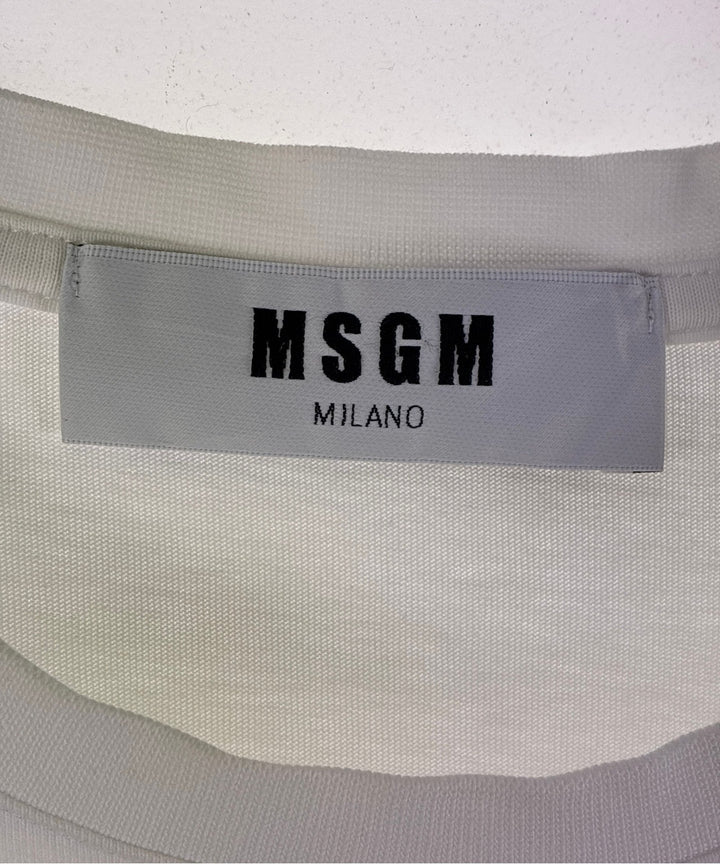 MSGM เสื้อยืด/เสื้อท็อปส์