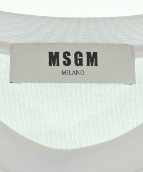 MSGM เสื้อยืด/เสื้อท็อปส์