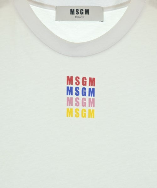 MSGM เสื้อยืด/เสื้อท็อปส์