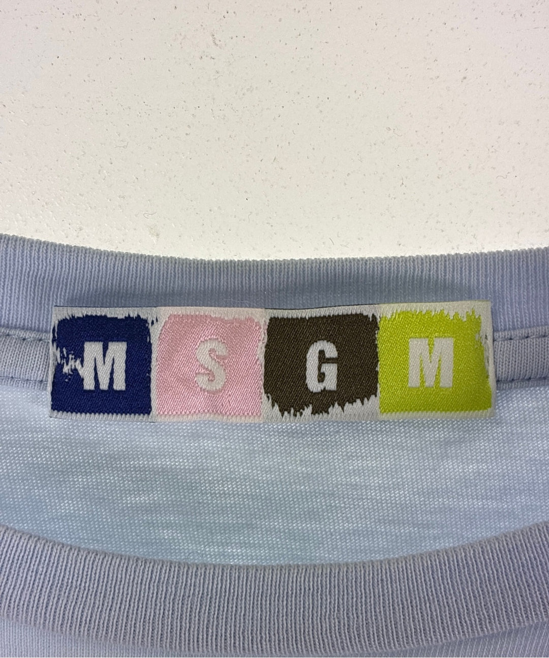 MSGM เสื้อยืด/เสื้อท็อปส์