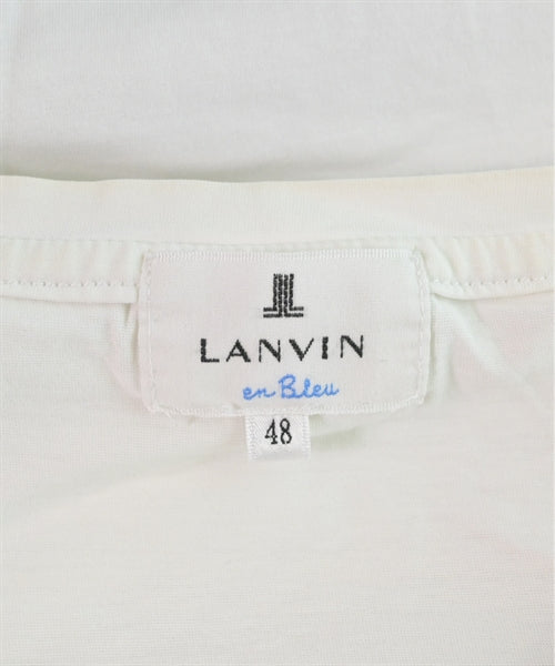 LANVIN en bleu เสื้อยืด/เสื้อท็อปส์