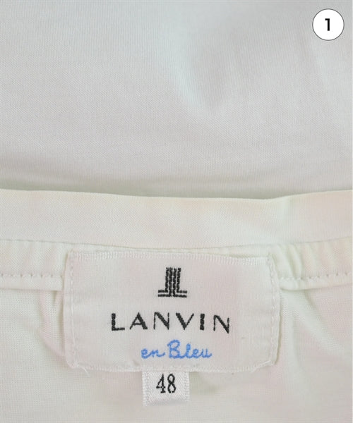 LANVIN en bleu เสื้อยืด/เสื้อท็อปส์